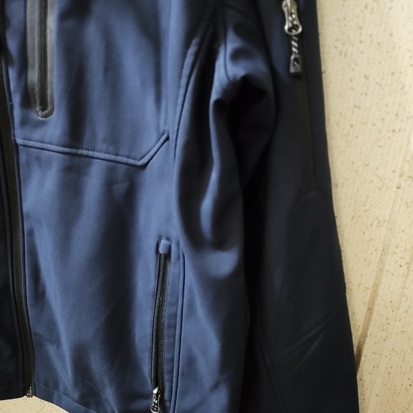 Free Country LA Dodgers Embroidered Jacket MLB Blue Soft Shell Men's Large - Picture 5 of 12